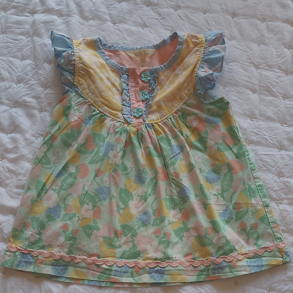 Matilda Jane Dream Chasers Love Note Tunic Dress 4T